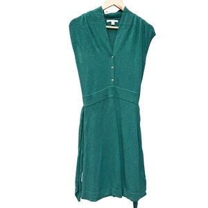 Banana Republic Forest Green Midi Dress Small